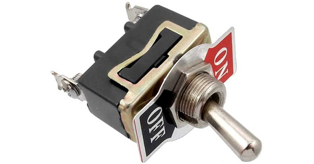 Тумблер E-TEN 1021 on-off, 15А