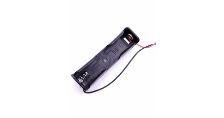 Батарейный отсек 1х18650 с проводами для элемента питания типа 18650