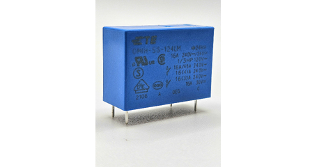 Реле электромагнитное силовое OMIH-SS-124LM, 24V, 16А/250VAC